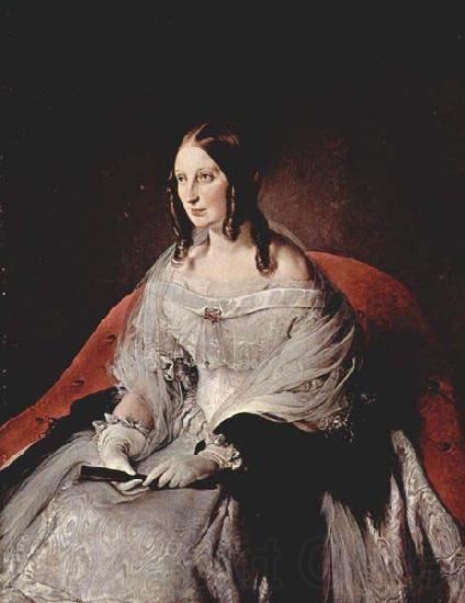 Francesco Hayez Portrait of the princess of Sant Antimo Germany oil painting art